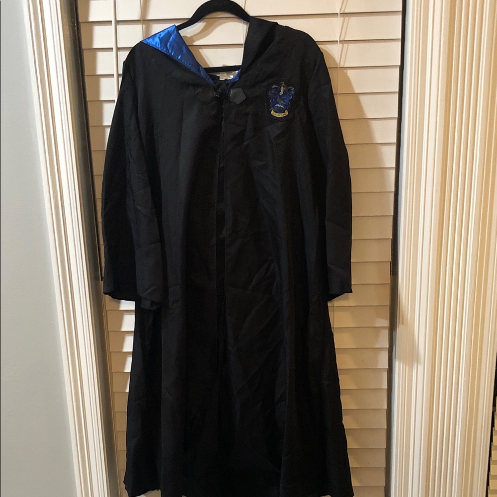 Warner Bros. Harry Potter Black Robe with Blue Trim Ravenclaw